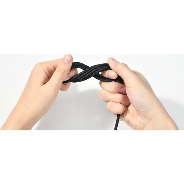 Kabel USB Baseus USB-A - USB-C 1 m Czarny (CAWJ000001) 12367099 6932172618087