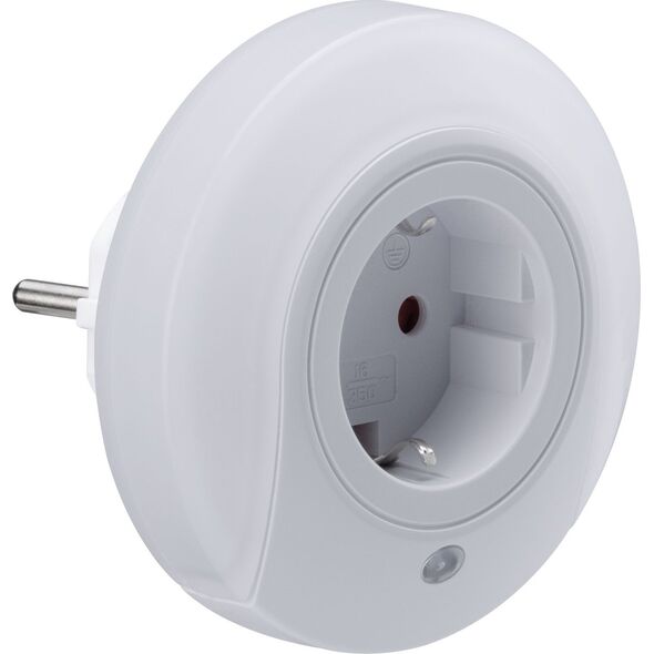 Lampka wtykowa do gniazdka Paulmann Esby oświetlenie nocne Wtyczka Biały 0,2W 3000K Sensor 12408351 4000870924945
