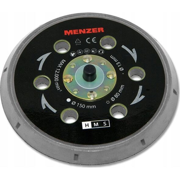Menzer Wielootworowy talerz szlifierski Menzer do ETS 150 - TWARDY 12408431 4051045057555