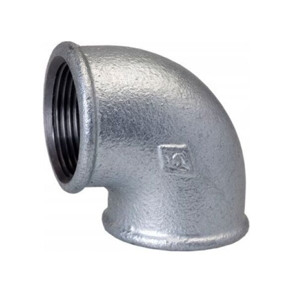 ARKAINSTALACJE Kolano OC-G90 15 90-1/2" WEW/WEW ocynkowane 12456488 5901669422378