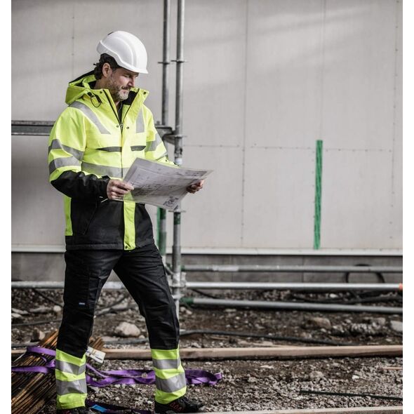 Projob Spodnie Odblaskowe ProJob 6523 EN ISO 20471 Class 12467419 7331622055776
