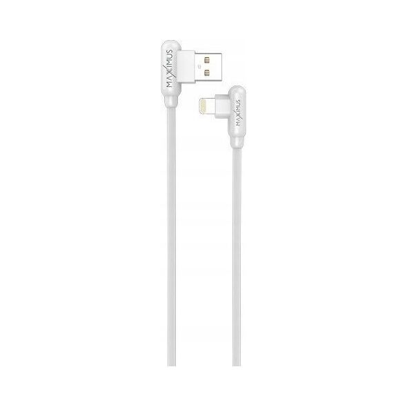 Kabel USB Maxximus USB-A - Lightning 1 m Biały 12467550 5901313413691