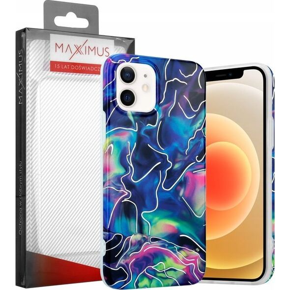 Maxximus MX MARBLE IPHONE 12 PRO MAX NAVY / GRANATOWY 12467675 5901313071921
