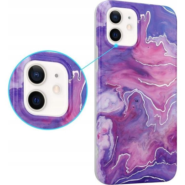 Maxximus MX MARBLE IPHONE XR PINK / RÓŻOWY 12467685 5901313071723