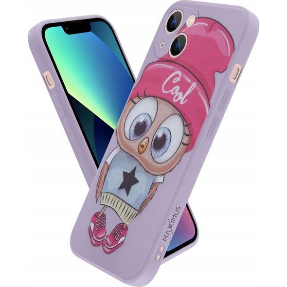 Maxximus MX OWL COOL SAMSUNG A72 4G/5G PURPLE / FIOLETOWY 12467741 5901313075028