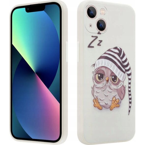 Maxximus MX OWL SLEEPY IPHONE 11 PRO MAX BEIGE / BEŻOWY 12467763 5901313074915