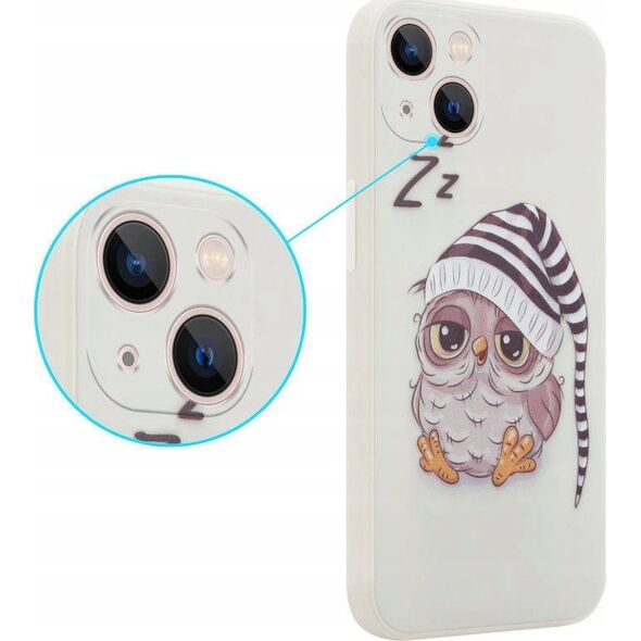 Maxximus MX OWL SLEEPY SAMSUNG A72 4G/5G BEIGE / BEŻOWY 12467817 5901313075035