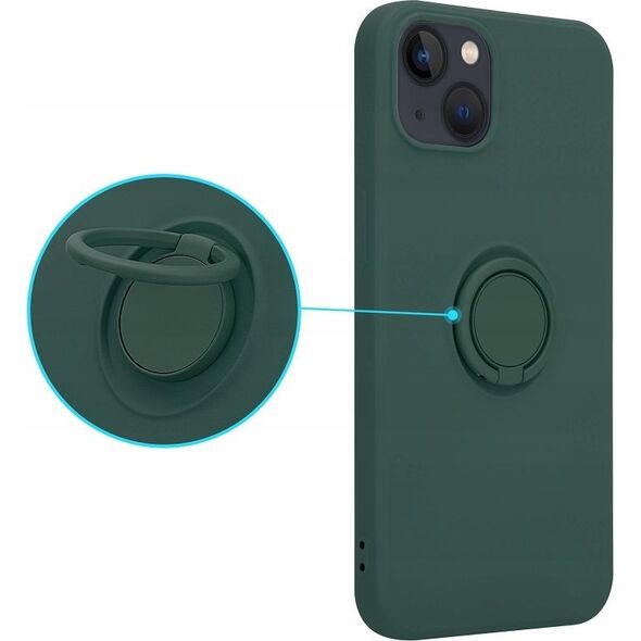 OEM Etui Silicon Ring do Iphone 11 zielony 12468321 5901313834625