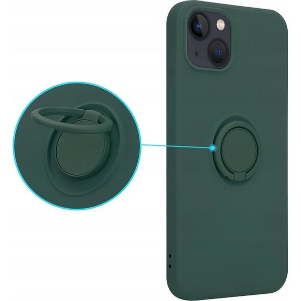 OEM Etui Silicon Ring do Iphone 12/12 PRO zielony 12468351 5901313834779