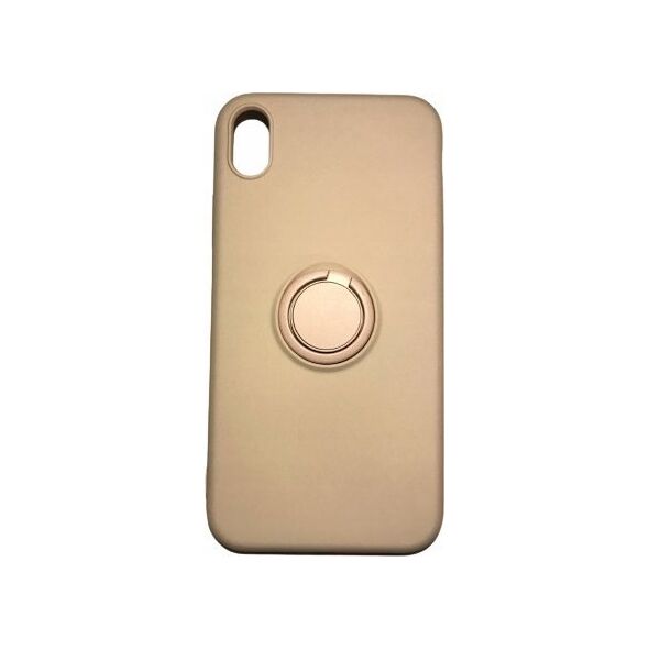 OEM Etui Silicon Ring do Iphone X/XS różowy 12468399 5901313834533