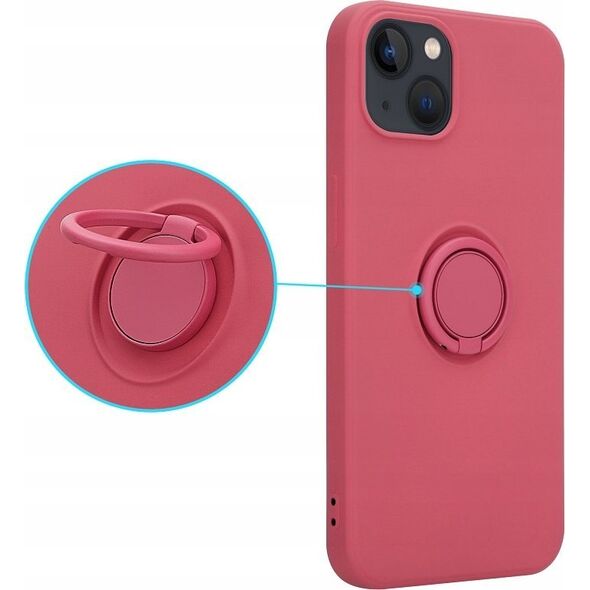 OEM Etui Silicon Ring do Iphone XR jasno czerwony 12468404 5901313834595
