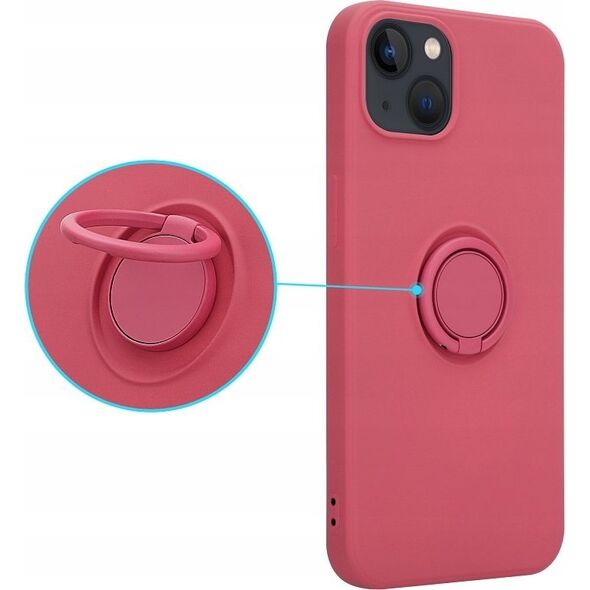 OEM Etui Silicon Ring do Samsung A53 5G jasno czerwony 12468434 5901313835196