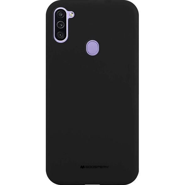 Mercury MERCURY SILICONE CASE SAM A11/M11 BLACK / CZARNY 12474384 8809762017293