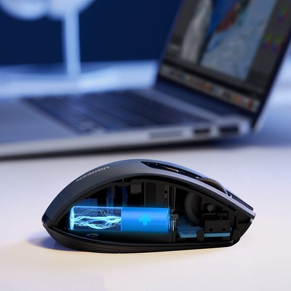 Mysz Ugreen Ugreen optyczna mysz bezprzewodowa USB 2.4GHz 4000 DPI czarny (MU006) 12479473 6941876227099