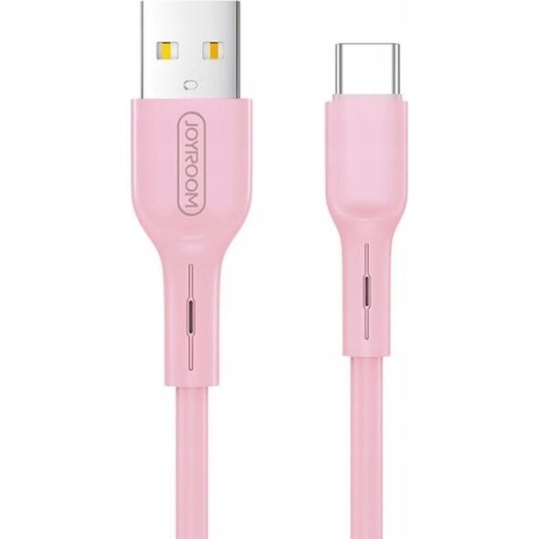 Kabel USB Joyroom USB-A - microUSB 1 m Różowy 12480454 6956116793920