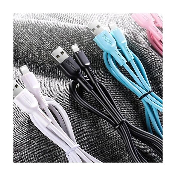 Kabel USB Joyroom USB-A - Lightning 1 m Niebieski 12480464 6956116793890