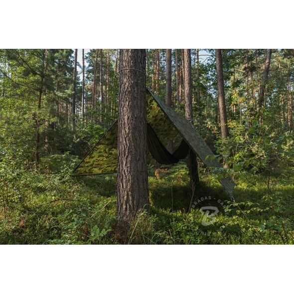 Plandeka Bradas Plandeka kamuflażowa moro CAMOforest 8 x 10m 90 g. 12513935 5907544446422