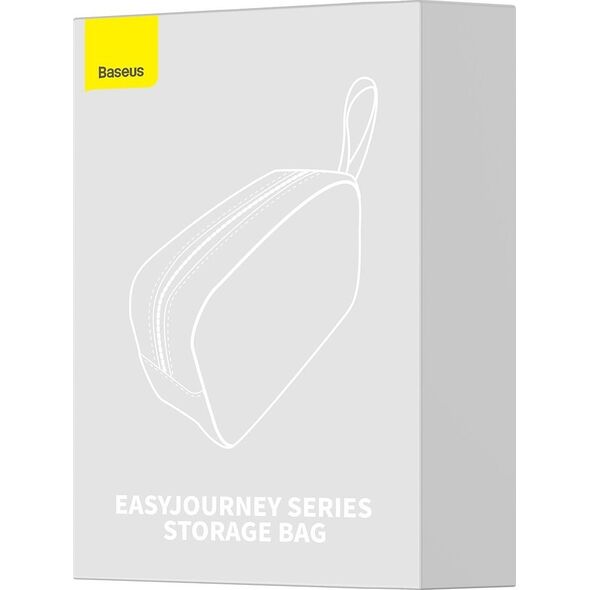 Baseus Baseus EasyJourney Series mała torba podróżna pokrowiec etui na telefon słuchawki i inne drobiazgi szara 12514426 6932172622343