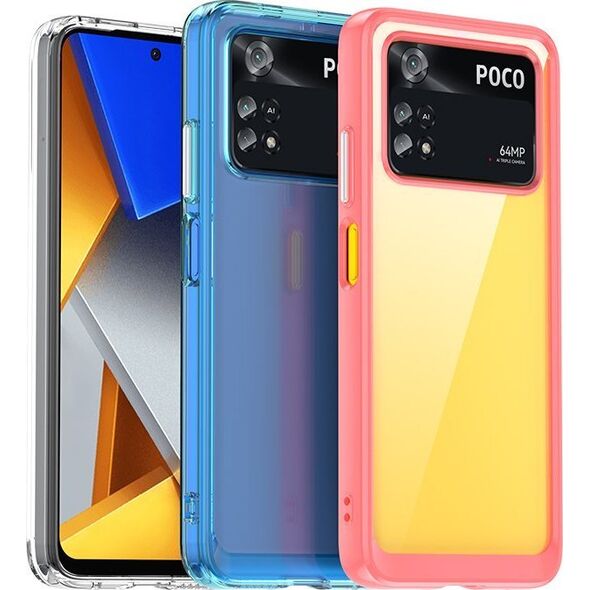 Hurtel Outer Space Case etui Xiaomi Poco M4 Pro pokrowiec z elastyczną ramką czarne 12514440 5907769310829