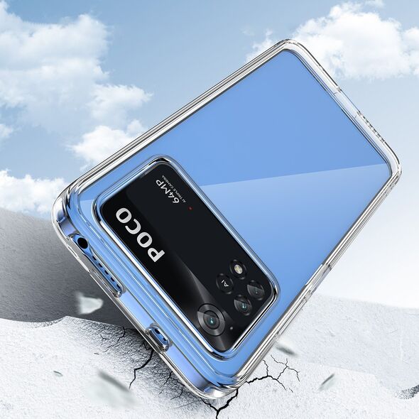 Hurtel Outer Space Case etui Xiaomi Poco M4 Pro pokrowiec z elastyczną ramką czarne 12514440 5907769310829