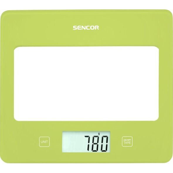 Waga kuchenna Sencor SKS 5031GR zielona 12514963 8590669315024