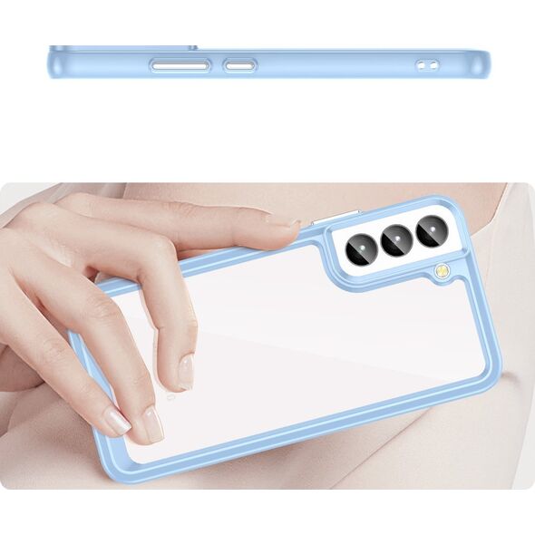 Hurtel Outer Space Case etui Samsung Galaxy S23 pokrowiec z elastyczną ramką niebieskie 12516717 5907769310621