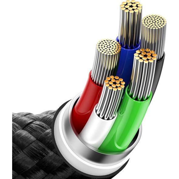 Kabel USB Baseus USB-C - Lightning 2 m Czarny (CADH000101) 12517931 6932172617875