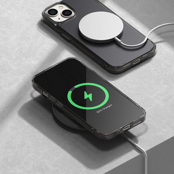 Ringke Ringke Fusion Matte etui iPhone 14 Plus pokrowiec z żelową ramką szary 12518329 8809881266152