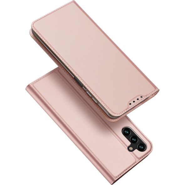 Dux Ducis Dux Ducis Skin Pro etui Samsung Galaxy A14 5G pokrowiec z klapką portfel na kartę podstawka różowe 12518552 6934913032763