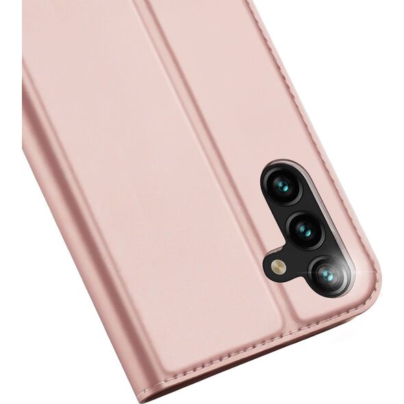 Dux Ducis Dux Ducis Skin Pro etui Samsung Galaxy A14 5G pokrowiec z klapką portfel na kartę podstawka różowe 12518552 6934913032763