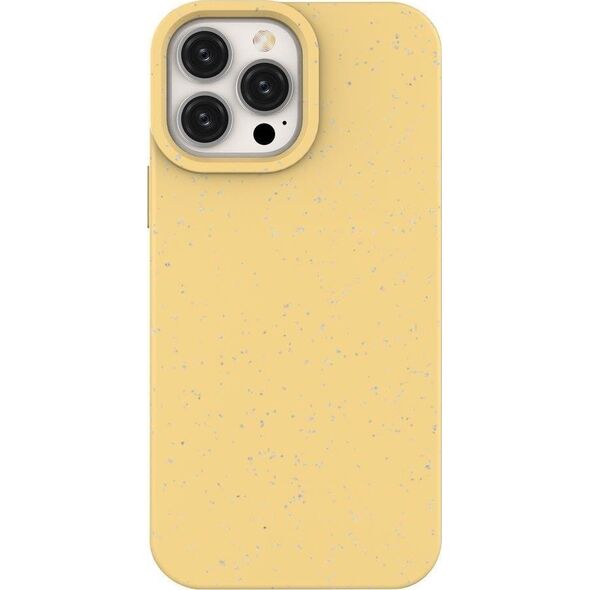 Hurtel Eco Case etui iPhone 14 Plus silikonowy degradowalny pokrowiec żółte 12518559 9145576264836