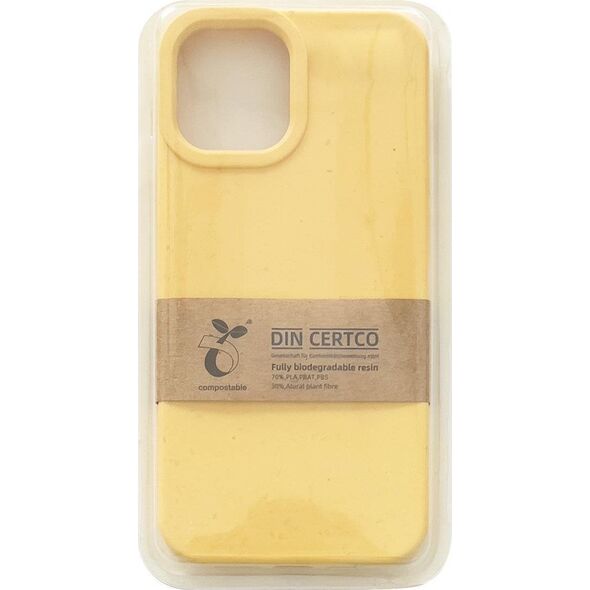 Hurtel Eco Case etui iPhone 14 Plus silikonowy degradowalny pokrowiec żółte 12518559 9145576264836