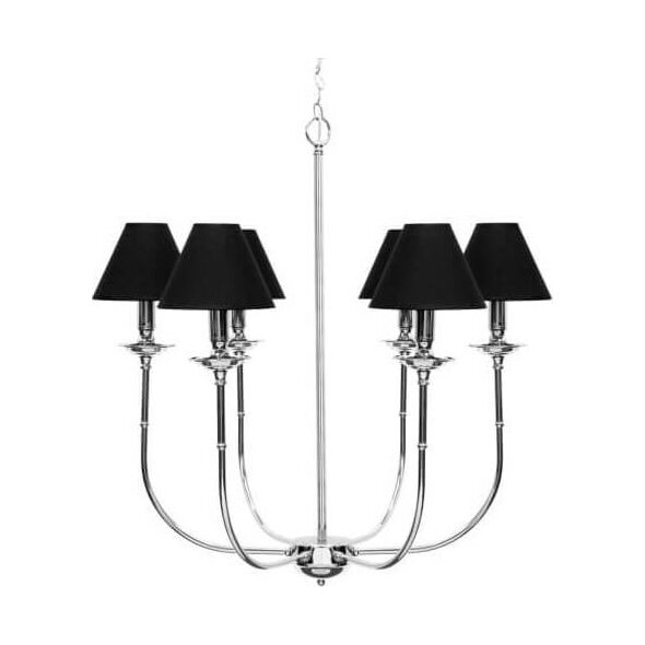 Lampa wisząca Light Prestige Lampa wisząca Glamour LP-979/6P żyrandol na łańcuchu czarny 12520663 5907629276210