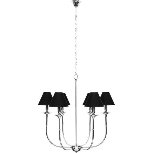 Lampa wisząca Light Prestige Lampa wisząca Glamour LP-979/6P żyrandol na łańcuchu czarny 12520663 5907629276210