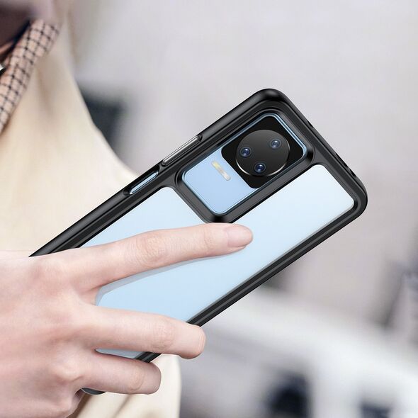 Hurtel Outer Space Case etui Xiaomi Poco F4 5G pokrowiec z elastyczną ramką niebieskie 12521400 5907769310751
