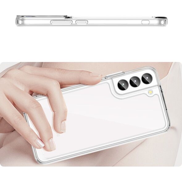 Hurtel Outer Space Case etui Samsung Galaxy S23+ pokrowiec z elastyczną ramką przezroczyste 12521575 9145576268384