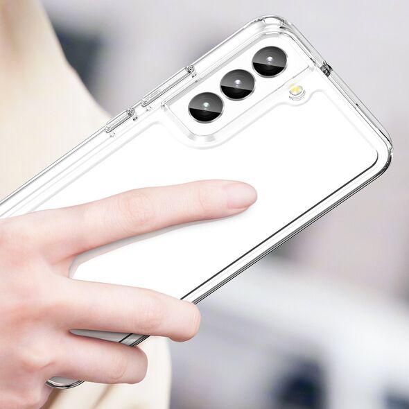 Hurtel Outer Space Case etui Samsung Galaxy S23+ pokrowiec z elastyczną ramką przezroczyste 12521575 9145576268384