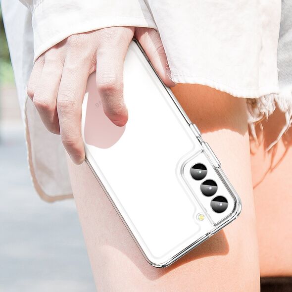 Hurtel Outer Space Case etui Samsung Galaxy S23+ pokrowiec z elastyczną ramką przezroczyste 12521575 9145576268384