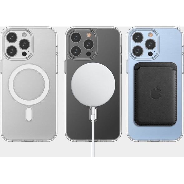 Hurtel Clear Magnetic Case MagSafe etui iPhone 14 Pro Max magnetyczny pokrowiec przezroczysty 12522472 9145576267394