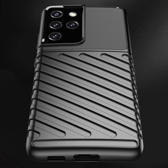 Hurtel Thunder Case etui Samsung Galaxy S23 Ultra silikonowy pancerny pokrowiec niebieskie 12522780 9145576268667
