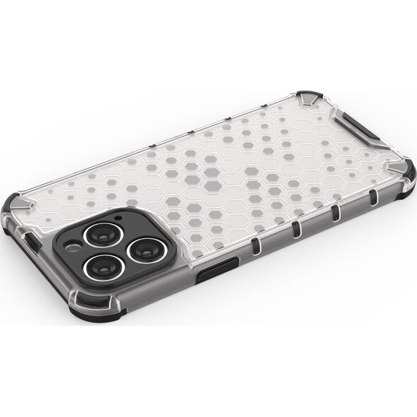 Hurtel Honeycomb etui iPhone 14 Pro Max pancerny hybrydowy pokrowiec niebieskie 12522931 9145576266182