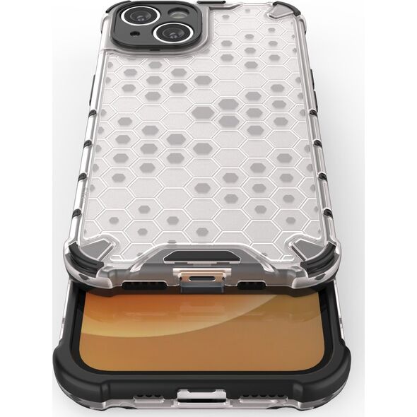 Hurtel Honeycomb etui iPhone 14 Plus pancerny hybrydowy pokrowiec przezroczyste 12522938 9145576266137