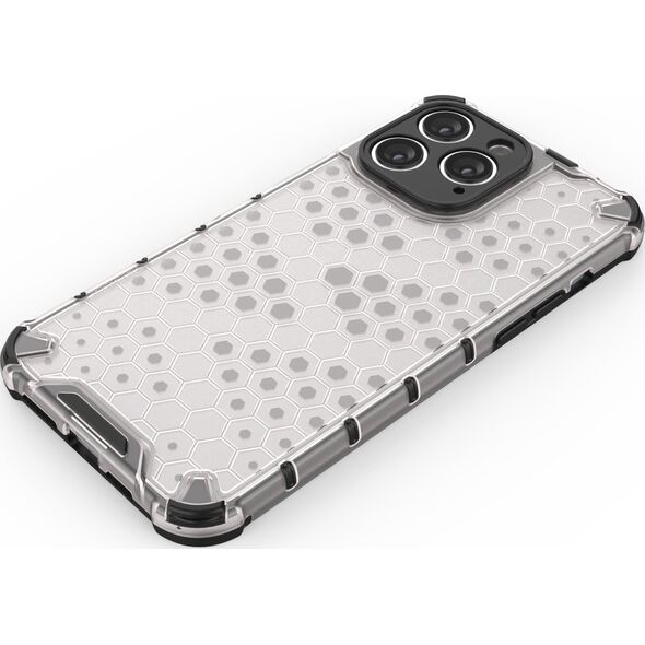 Hurtel Honeycomb etui iPhone 14 Pro pancerny hybrydowy pokrowiec przezroczyste 12522948 9145576266168