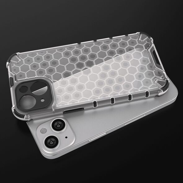 Hurtel Honeycomb etui iPhone 14 pancerny hybrydowy pokrowiec przezroczyste 12522957 9145576266106