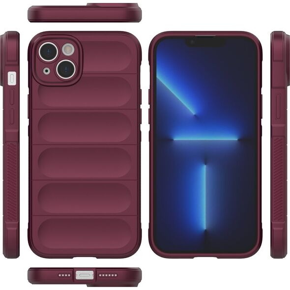 Hurtel Magic Shield Case etui do iPhone 14 Plus elastyczny pancerny pokrowiec burgundowy 12522968 9145576266328