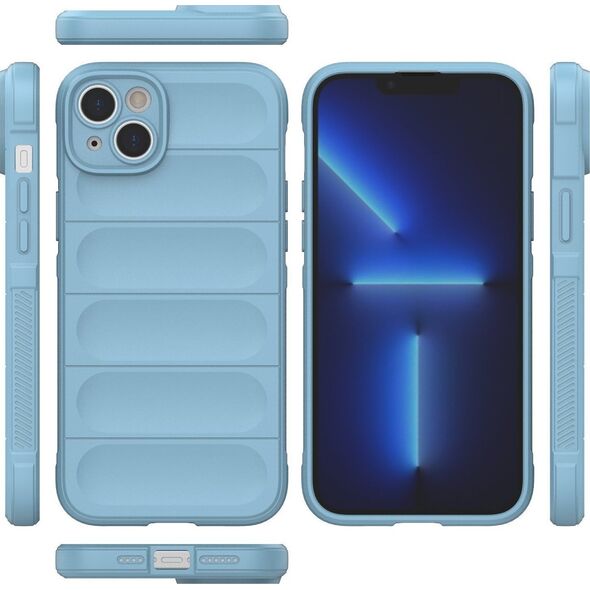 Hurtel Magic Shield Case etui do iPhone 14 Plus elastyczny pancerny pokrowiec jasnoniebieski 12522979 9145576266342