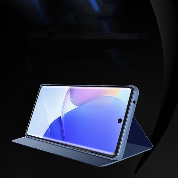 Hurtel Clear View Case etui Huawei nova 9 pokrowiec z klapką czarne 12523016 9145576266939