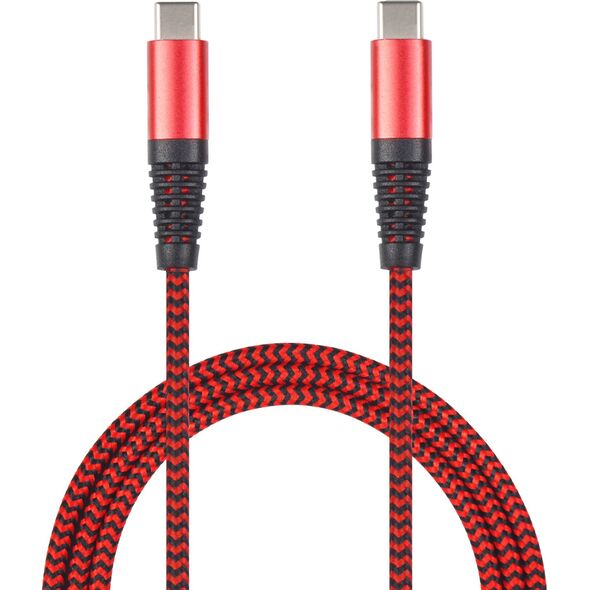 Kabel USB 2GO USB-C - USB-C 1 m Czerwony (797195) 12528772 4010425971959