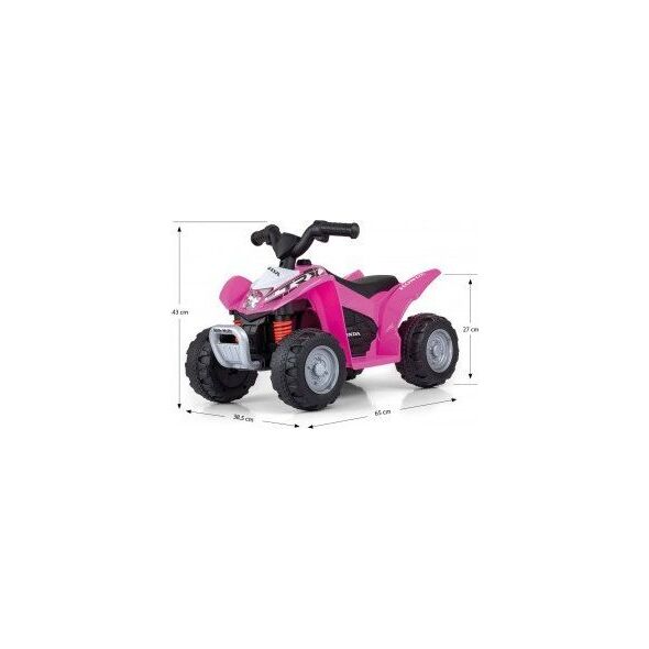 Milly Mally Pojazd na akumulator Quad HONDA ATV Pink 12529530 5901761128079