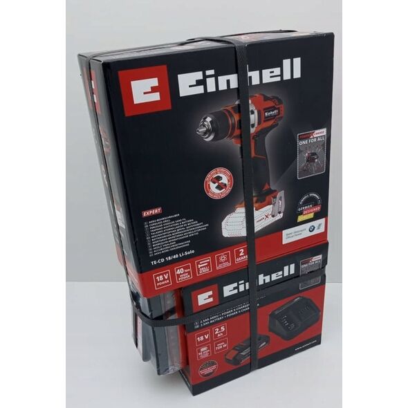 Wiertarko-wkrętarka Einhell WIERTARKO-WKRĘTARKA BEZSZCZOTKOWA TE-CD 18 Li-i-So 12530336 5906874892114